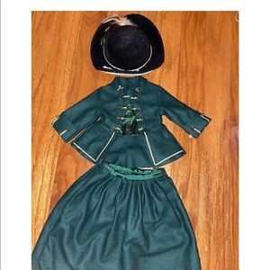 American girl retired Felicity riding habit with hat